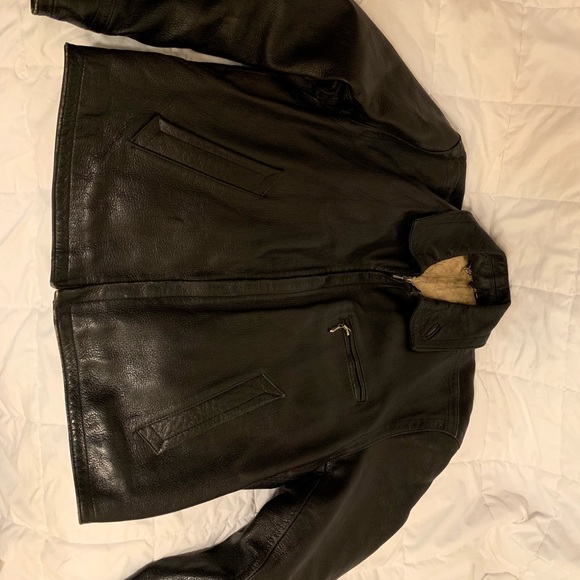 Joslyn Clarke leather moto jacket - Picture 2 of 8
